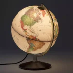 Waypoint Geographic Little Journey 10 in. Illuminated Desktop Globe with Real Wood Base thumbnail 4