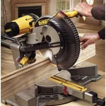 DEWALT DWS709 12 in. Dual Bevel Sliding Compound Miter Saw, 15 Amp thumbnail 9