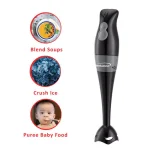 Brentwood Appliances Brentwood 2-Speed Black Hand Blender and Food Processor with Balloon Whisk thumbnail 3