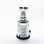 Pangea Brands NHL Stanley Cup 3 oz. Electroplated Silver Countertop Hot Air Popcorn Popper thumbnail 2