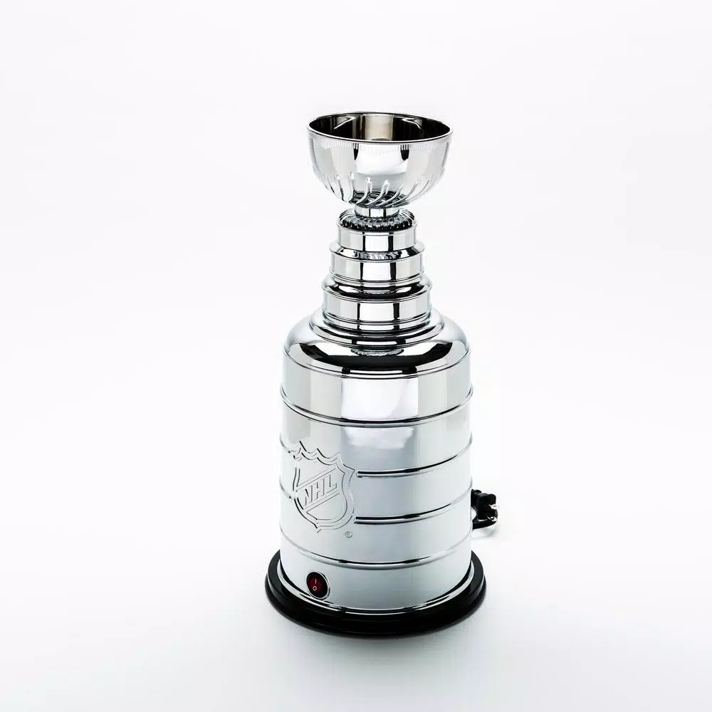 Pangea Brands NHL Stanley Cup 3 oz. Electroplated Silver Countertop Hot Air Popcorn Popper