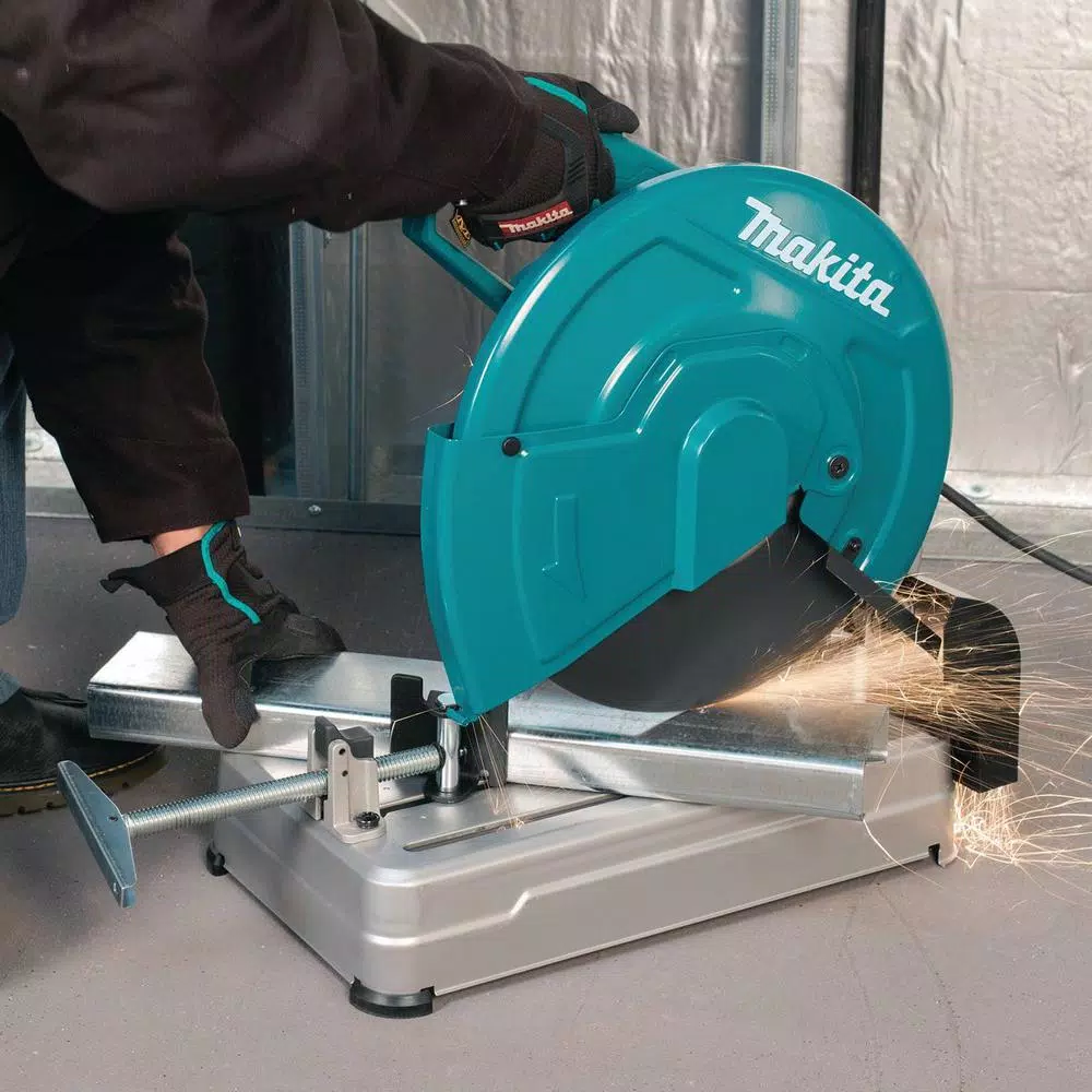 Makita 14 in. Cut-Off Saw, 15 Amp, Tool-Less Wheel Change, LW1400