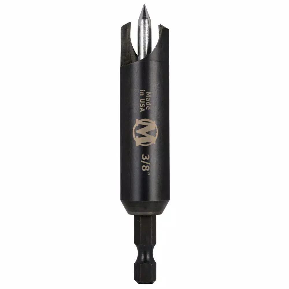 Montana Brand 3/8 in. Self-Centering Plug Cutter with Hex Shank