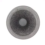 Mind Reader Black 2-Tier Mesh Metal Fruit Bowl, Round Decorative Wire Basket thumbnail 4