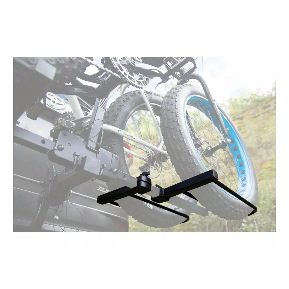 CURT Tray-Style Fat Tire Bike Rack Cradles, 4-7/8" I.D. (2-Pack)