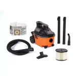 RIDGID 4 Gal. 5.0 Peak HP Portable Wet/Dry Shop Vacuum with 7 ft. Hose and Accessories thumbnail 1