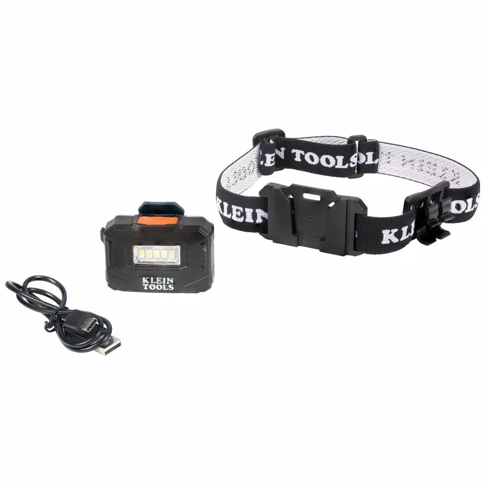 Klein Tools Rechargeable Light Array LED Headlamp with Fabric Strap