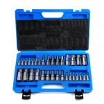 Stark 32-Piece SAE and Metric Hex Bit Socket Set, Chromium-Vanadium & S2 Steel thumbnail 1