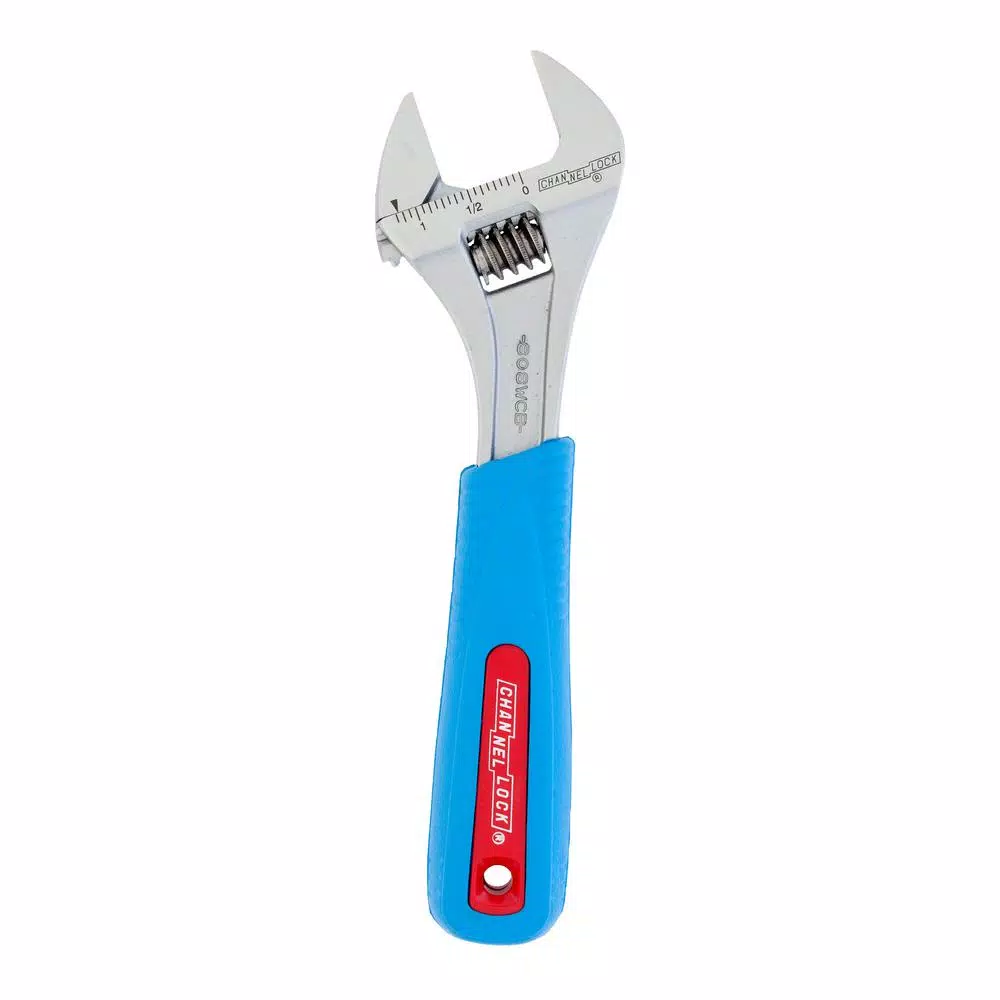 Channellock 4-Piece Hand Tool Set with Adjustable Wrench, Tongue and Groove, Needle Nose Pliers, and 6-in-1 Screwdriver