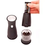 Ozeri Artesio Soft Touch Electric Pepper Mill and Salt Grinder, Black thumbnail 3