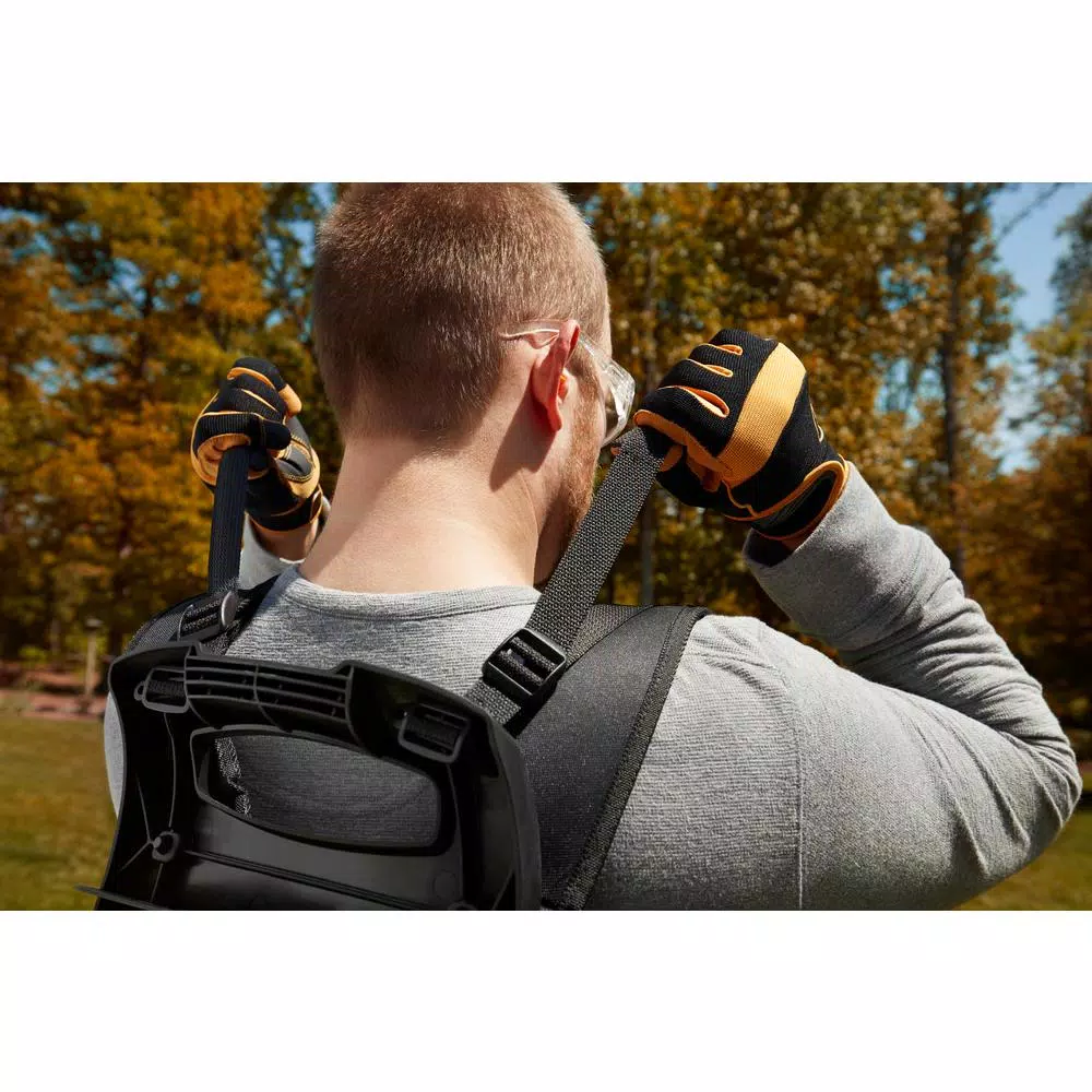 RYOBI 38cc Gas Backpack Leaf Blower, 760 CFM, 175 MPH, 2-Cycle