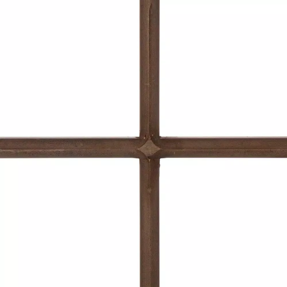 Glitzhome 22 in. Hydrangea Rose Wreath with 28 in. Wooden Window Frame Decor
