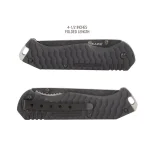 Sheffield REAPR TAC Tanto Knife Set - 2-Piece Fixed Blade and Folding Knife Set thumbnail 2