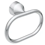 MOEN Idora Press and Mark Chrome Towel Ring - Wall Mount Hand Towel Holder thumbnail 1