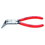 KNIPEX 8 in. Angled Long Nose Pliers with 70° Bent Nose thumbnail 1