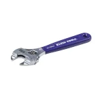 Klein Tools 4 in. Slim-Jaw Adjustable Wrench, Low Profile Steel Hand Tool thumbnail 6
