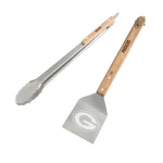 sportsvault The Sports Vault Green Bay Packers 2-Piece BBQ Utensil Set thumbnail 1