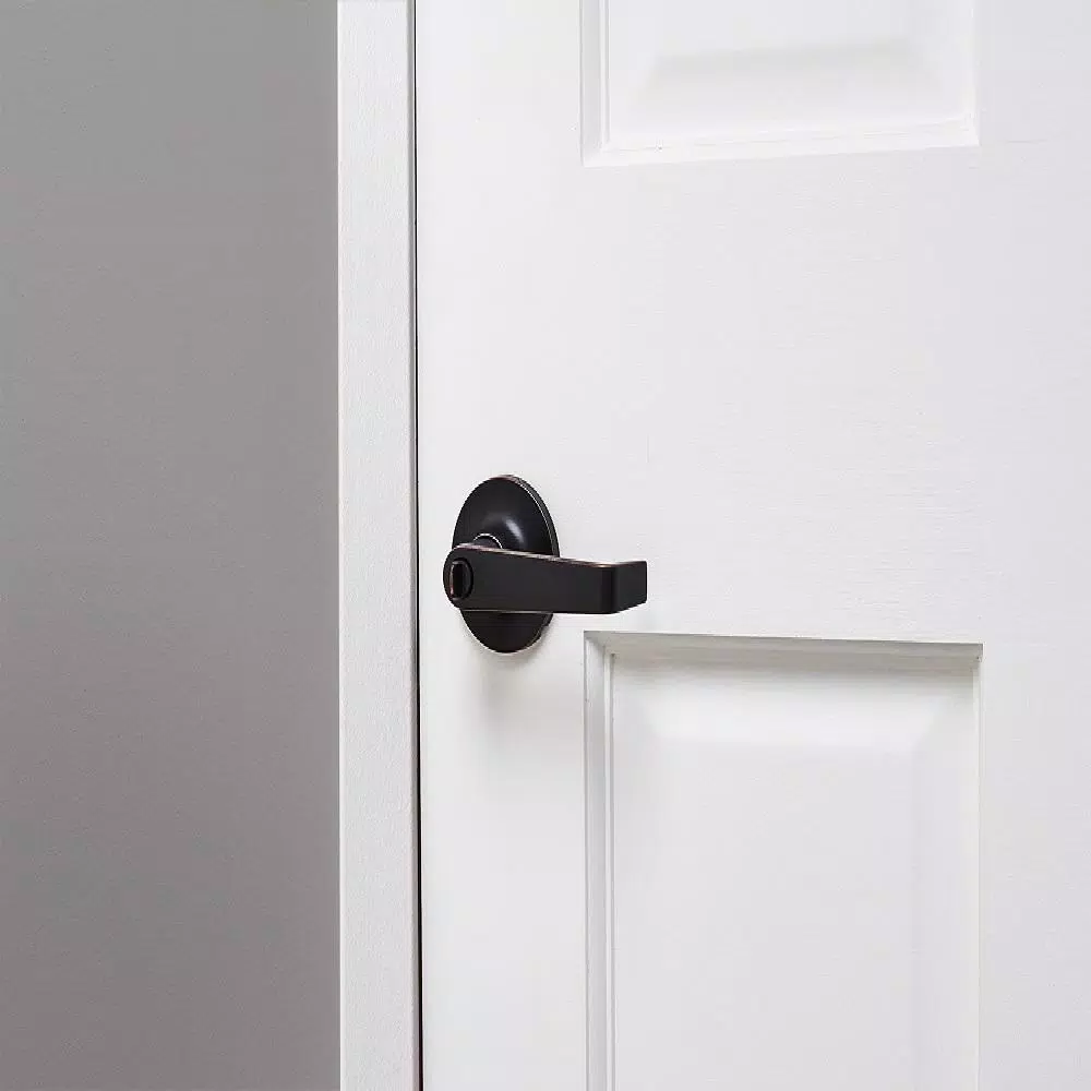 Universal Hardware Commercial Aged Bronze Privacy Bed/Bath Door Lever, ANSI Grade 2, ADA Compliant