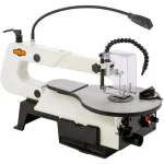 Shop Fox 16 in. Variable Speed Scroll Saw with Foot Switch, LED Light, and Rotary Shaft Attachment thumbnail 1