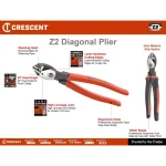 Crescent Z2 6 in. Diagonal Cutting Pliers with High Leverage Design thumbnail 2