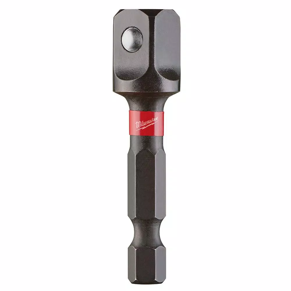 Milwaukee SHOCKWAVE Impact Duty 1/4 in. Hex Shank Socket Adapter Set, 3-Piece