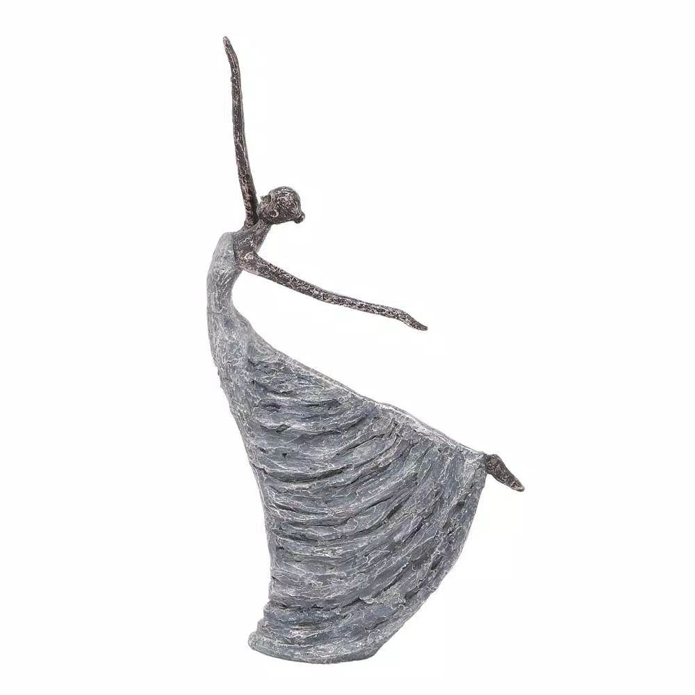 LITTON LANE The Dancer Decorative Figurine - 21 in. x 12 in. Polystone Sculpture