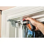 Worx XTD 4V Cordless Extended Reach Screwdriver with 8 Bits and Charger thumbnail 7