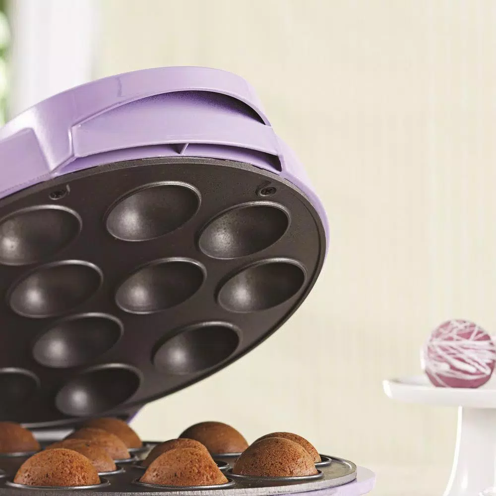 Brentwood Appliances TS-254 Nonstick Cake Pop Maker, Purple