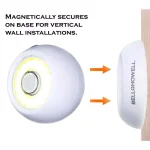 Bell + Howell Bionic Light Cordless Portable Motion Sensor COB LED Lights, 360° Magnetic Base (3-Pack) thumbnail 2