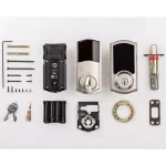 Kwikset SmartCode 916 Z-Wave Smart Deadbolt with SmartKey Security, Satin Nickel thumbnail 12