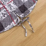 Country Living Faith 48 in. Reversible Quilted Microfiber Tree Skirt - Chickadee Toile & Floral thumbnail 8