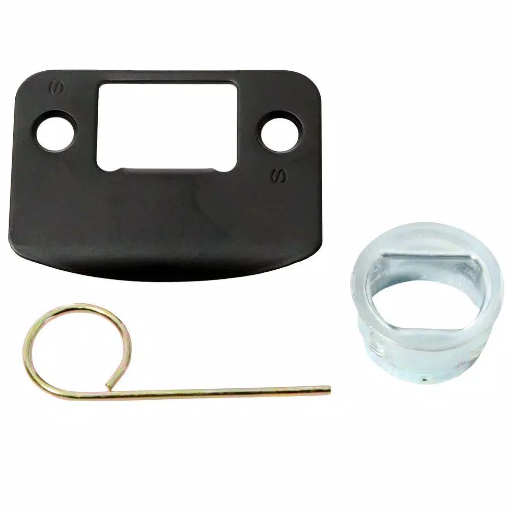 Baldwin Reserve Taper Dark Bronze Passage Door Lever with Rustic Square Rose