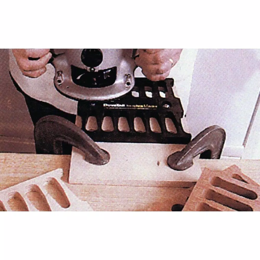 Milescraft Dovetail Template Master Kit for Custom Dovetail Jigs with Router Bits