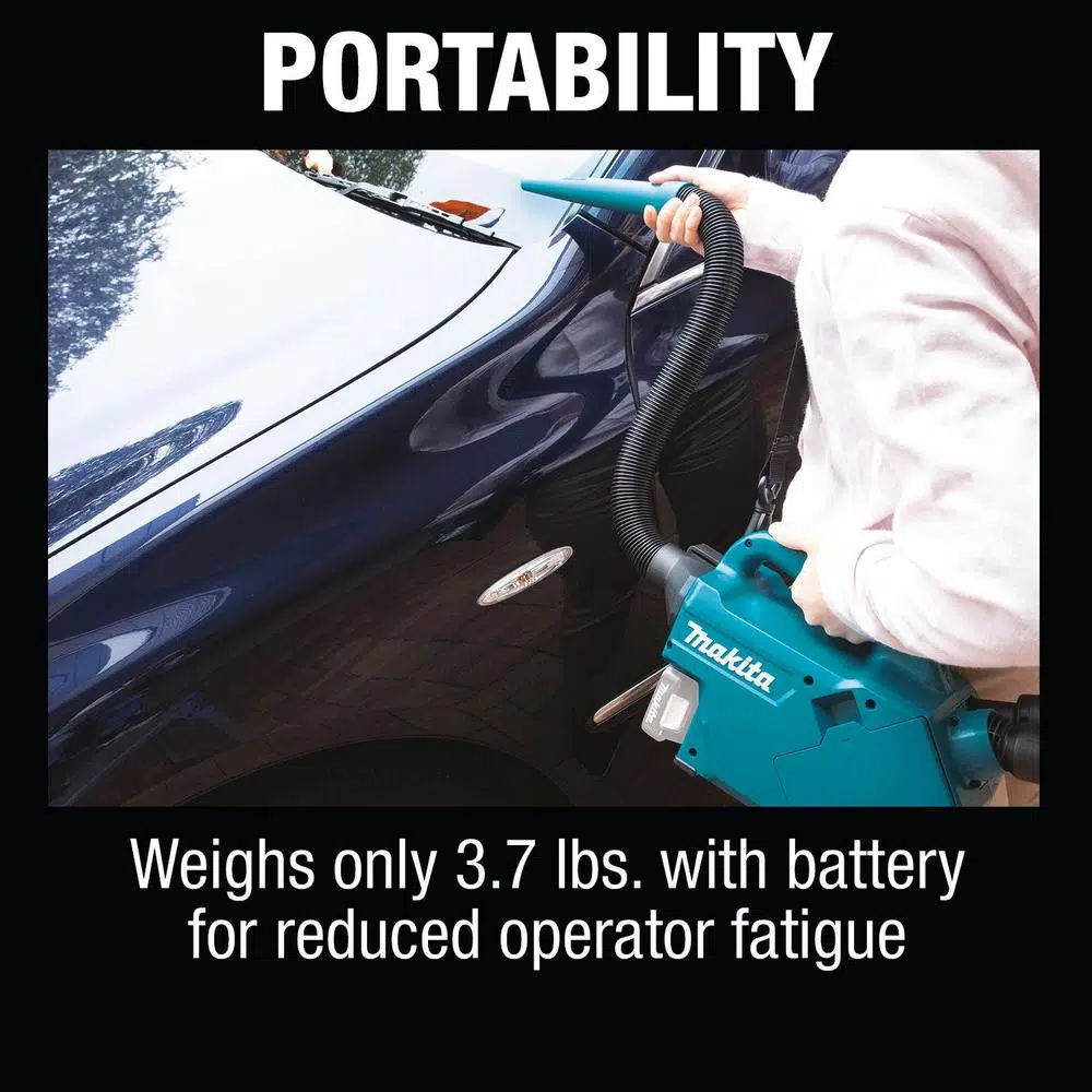 Makita 12V MAX CXT Cordless Lithium-Ion Vacuum (Tool-Only) - LC09Z
