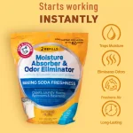 Arm & Hammer Moisture Absorber and Odor Eliminator Refills, Clean Burst Scent, 14 oz. (2-Pack) thumbnail 4
