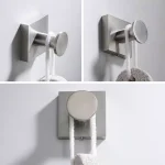 KRAUS Ventus Bathroom Robe and Towel Hook, Brushed Nickel thumbnail 4