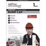 Safe Handler Bison Life Safe Handler Everyday Series Red HDPE Bump Cap with 4-Point Pinlock Suspension thumbnail 2