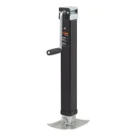 CURT Direct-Weld Square Trailer Jack with Side Handle, 8,000 lbs. Support, 15 in. Travel thumbnail 4