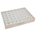 Stonebriar Collection Stone Briar White Unscented Glass Filled Votive Candles, 48 Pack thumbnail 1