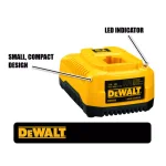 DEWALT 18V 1-Hour Fast Battery Charger for 7.2V-18V Li-Ion, NiMH, and NiCd Batteries thumbnail 2