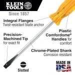 Klein Tools 7-Piece Combination Screwdriver Set with Comfordome Handles thumbnail 3