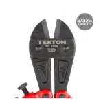 TEKTON 12 in. Bolt Cutter with Compound Action and Hardened Alloy Steel Jaws thumbnail 5