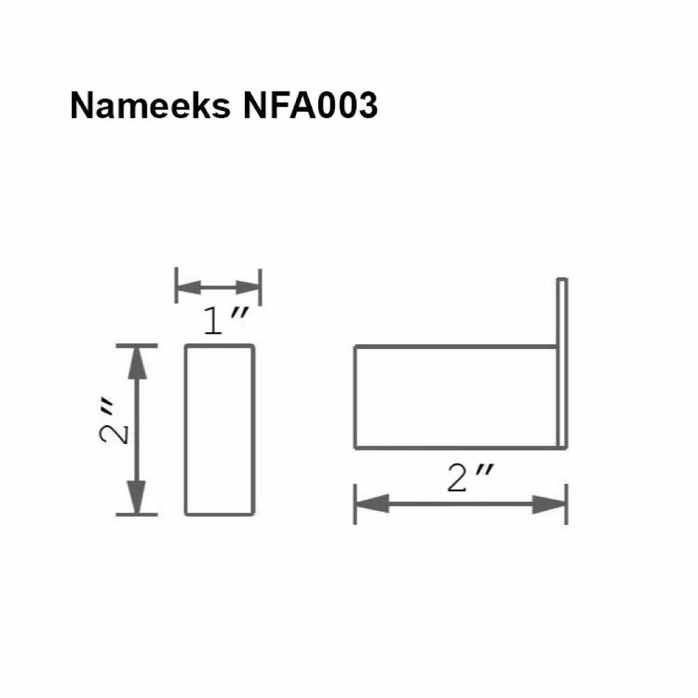 Nameeks General Hotel Wall Mounted Brass Robe and Towel Hook - Chrome