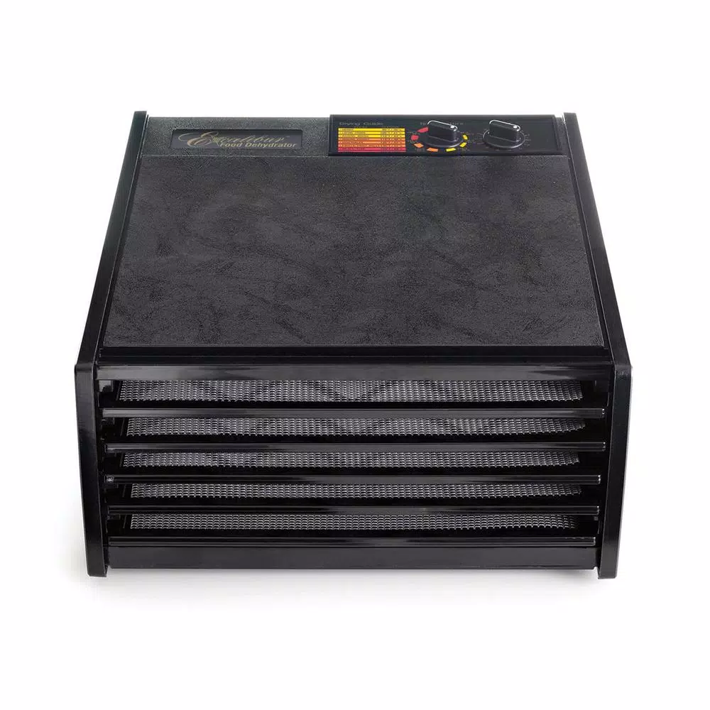 Excalibur 5-Tray Small Garden Electric Food Dehydrator with 26-Hour Timer and Adjustable Temperature