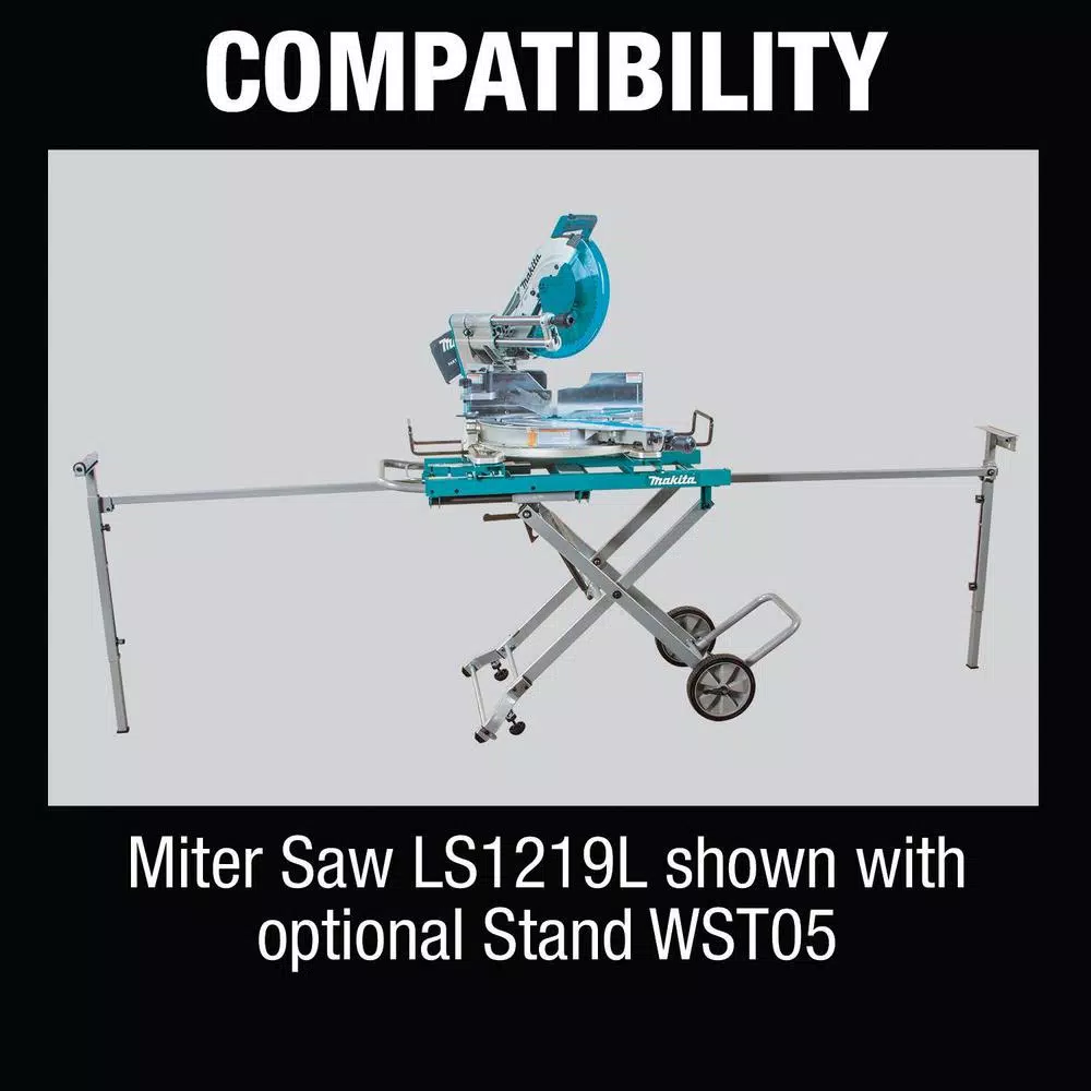 Makita 12 in. 15 Amp Dual-Bevel Sliding Compound Miter Saw with Laser & AF601 16-Gauge Finish Nailer Bundle