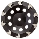 Thinset Removal Bit 7 in. Arrow Diamond Grinding Cup Wheel for Masonry, 5/8-11 in. Arbor thumbnail 2