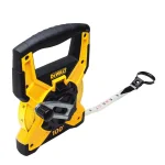 DEWALT 100 ft. Fiberglass Long Tape Measure with Rubber Overmolding and Metal Crank thumbnail 6