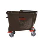 Alpine Industries 36 Qt. Mop Bucket with Side Press Wringer, Brown thumbnail 7
