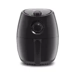 Maximatic Elite Platinum 2.1 Qt Black Air Fryer with Adjustable Timer and Temperature Control thumbnail 1