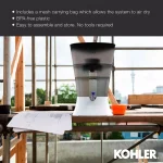 KOHLER Clarity Explore Recreational Gravity-Fed Water Filtration System, Charcoal Ombre thumbnail 9